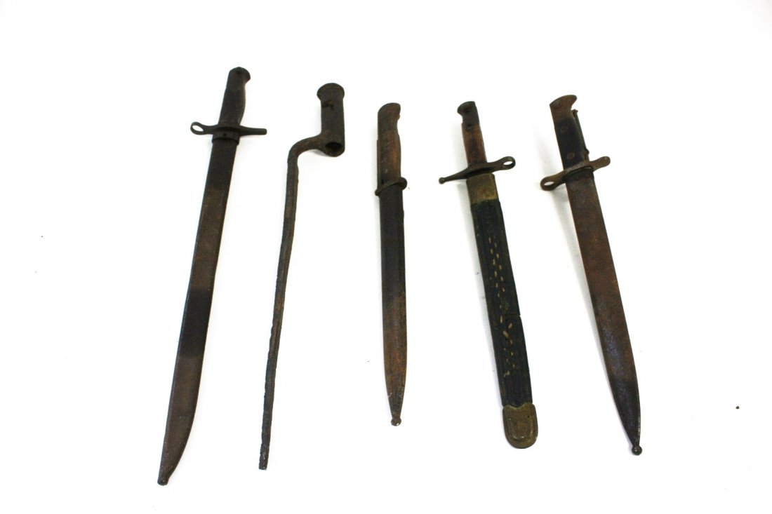 Five(5) Vintage Bayonets (1 of 5)
