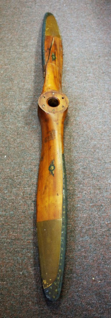 Vintage Brass and Wood Propeller (1 of 7)