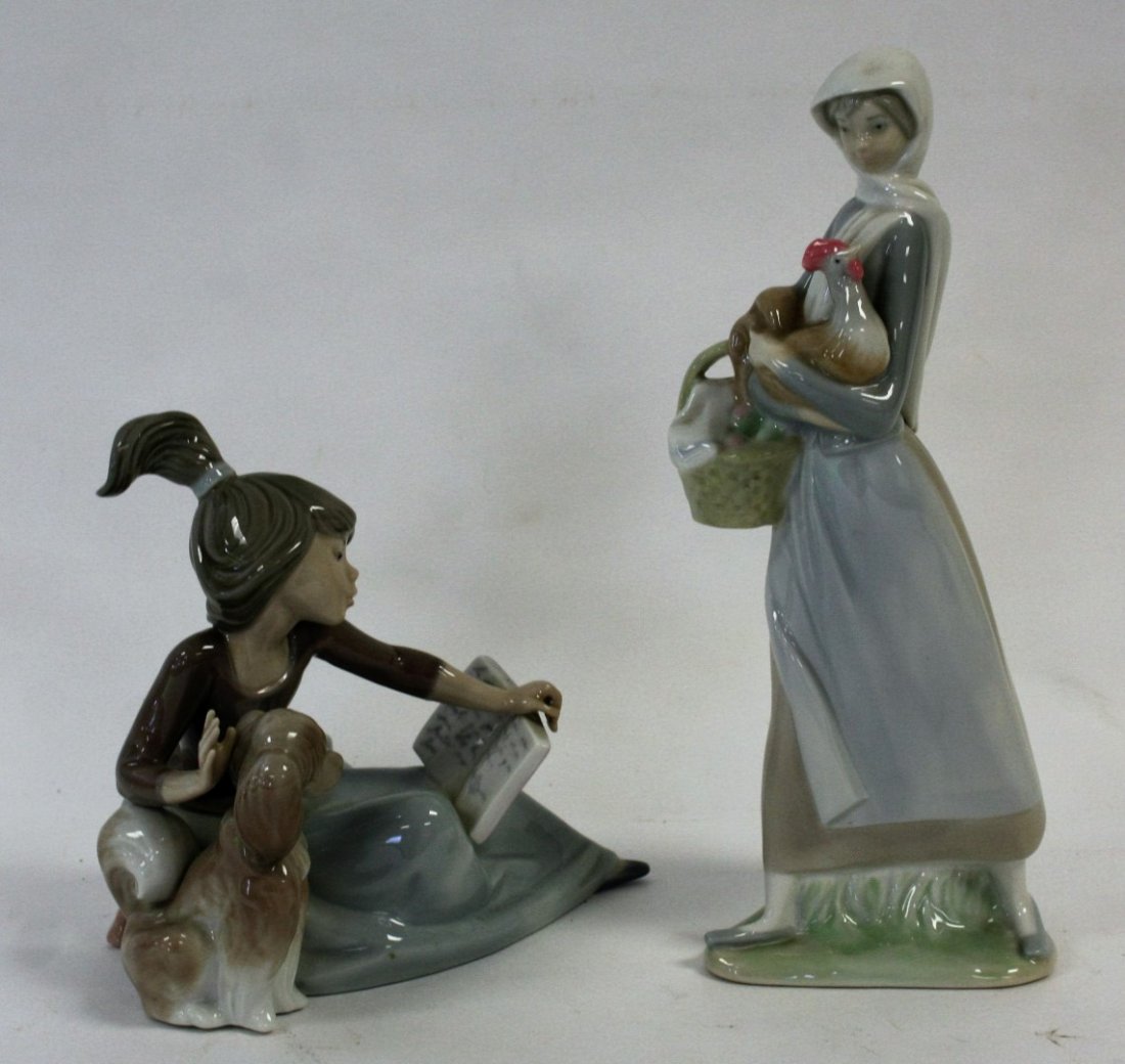 Two(2) Lladro Porcelain Groupings (1 of 4)