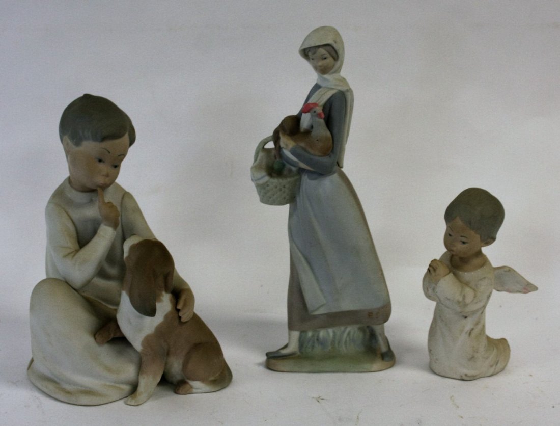 Three(3) Lladro Porcelain Groupings (1 of 5)