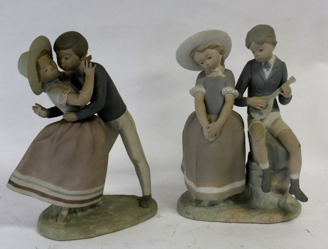 Two(2) Lladro Porcelain Groupings (1 of 5)