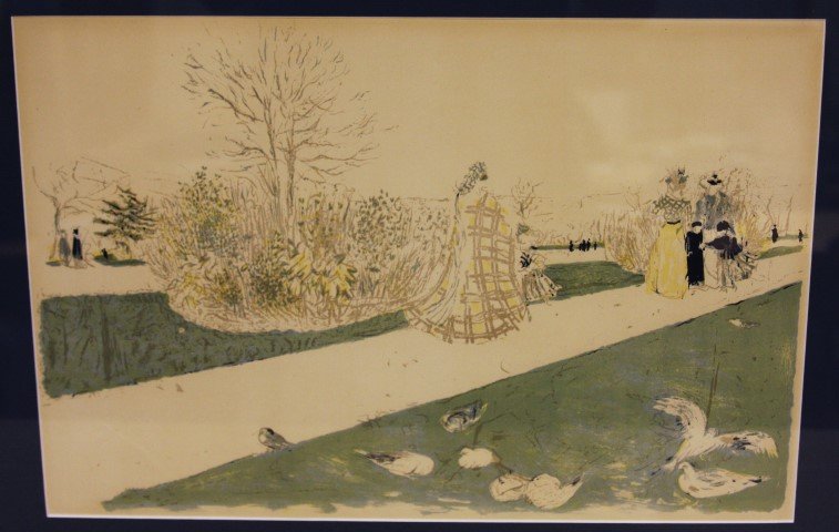 Edouard Vulliard; Framed Lithograph (1 of 4)
