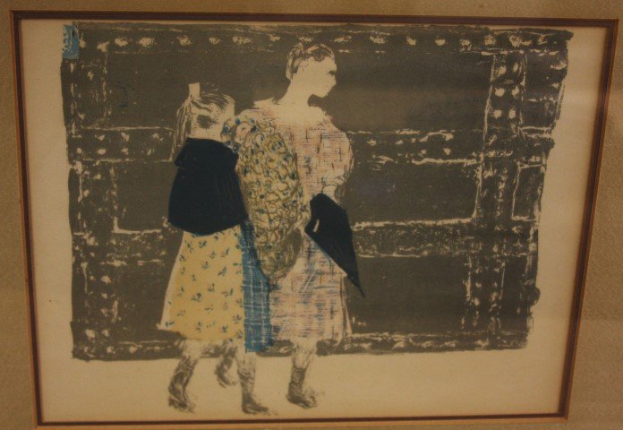 Edouard Vulliard; Framed Lithograph (1 of 4)