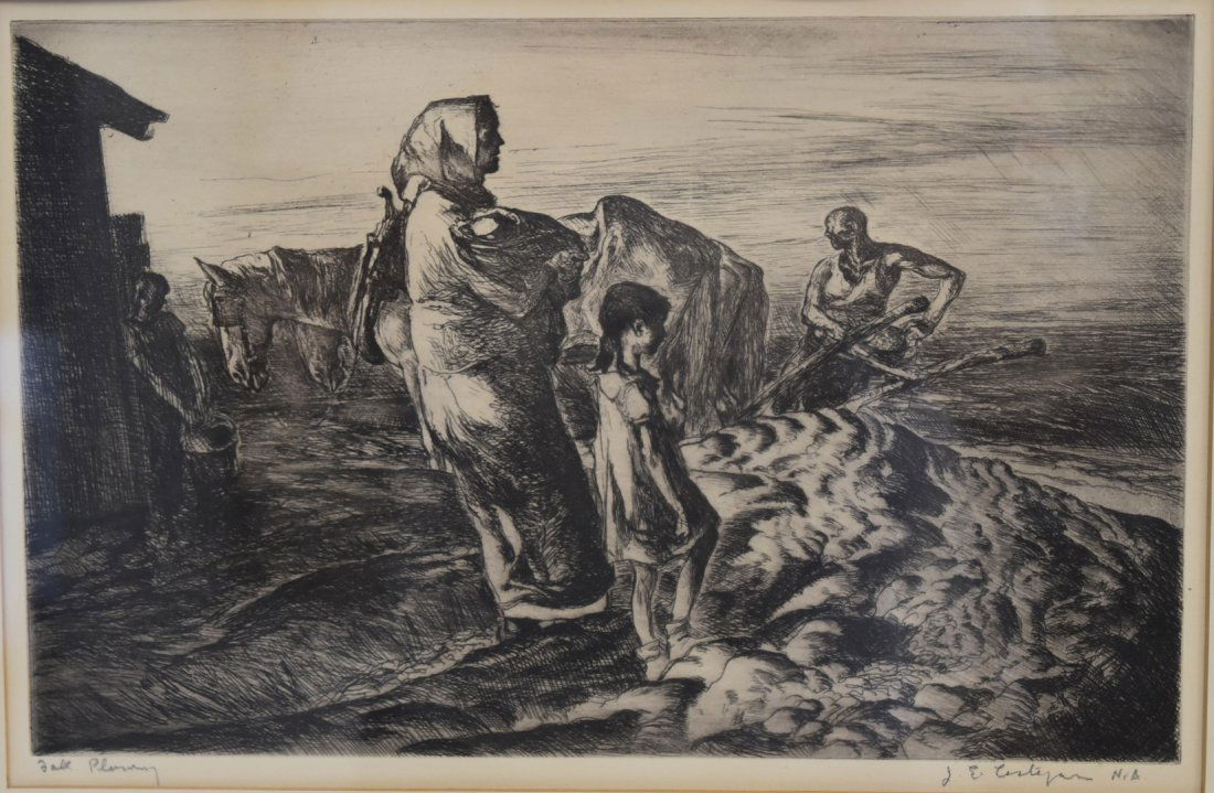 John Costigan; American Etching Signed (1 of 7)