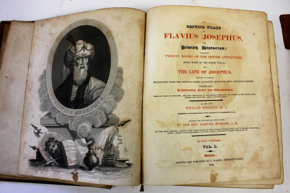 Two(2) Volume Set: Flavius Josephus. The Life of (1 of 7)