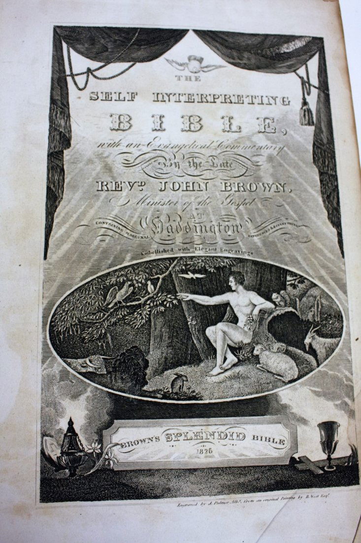 Holy Bible: Old and New Testaments.1833 (1 of 6)