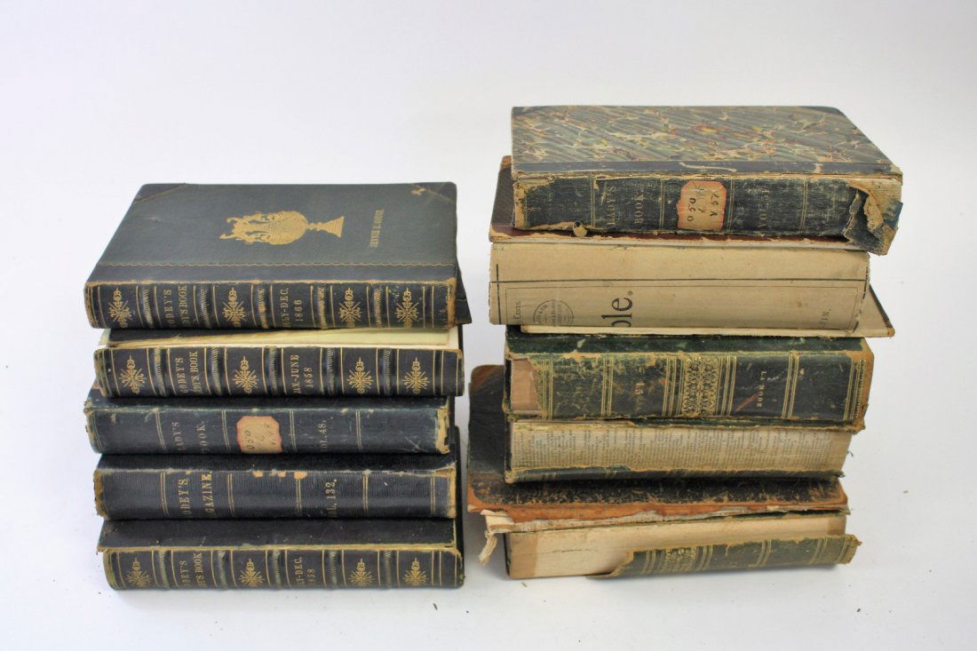 Ten(10) Volumes: Jennie E. Grough. Godey's Magazine (1 of 4)