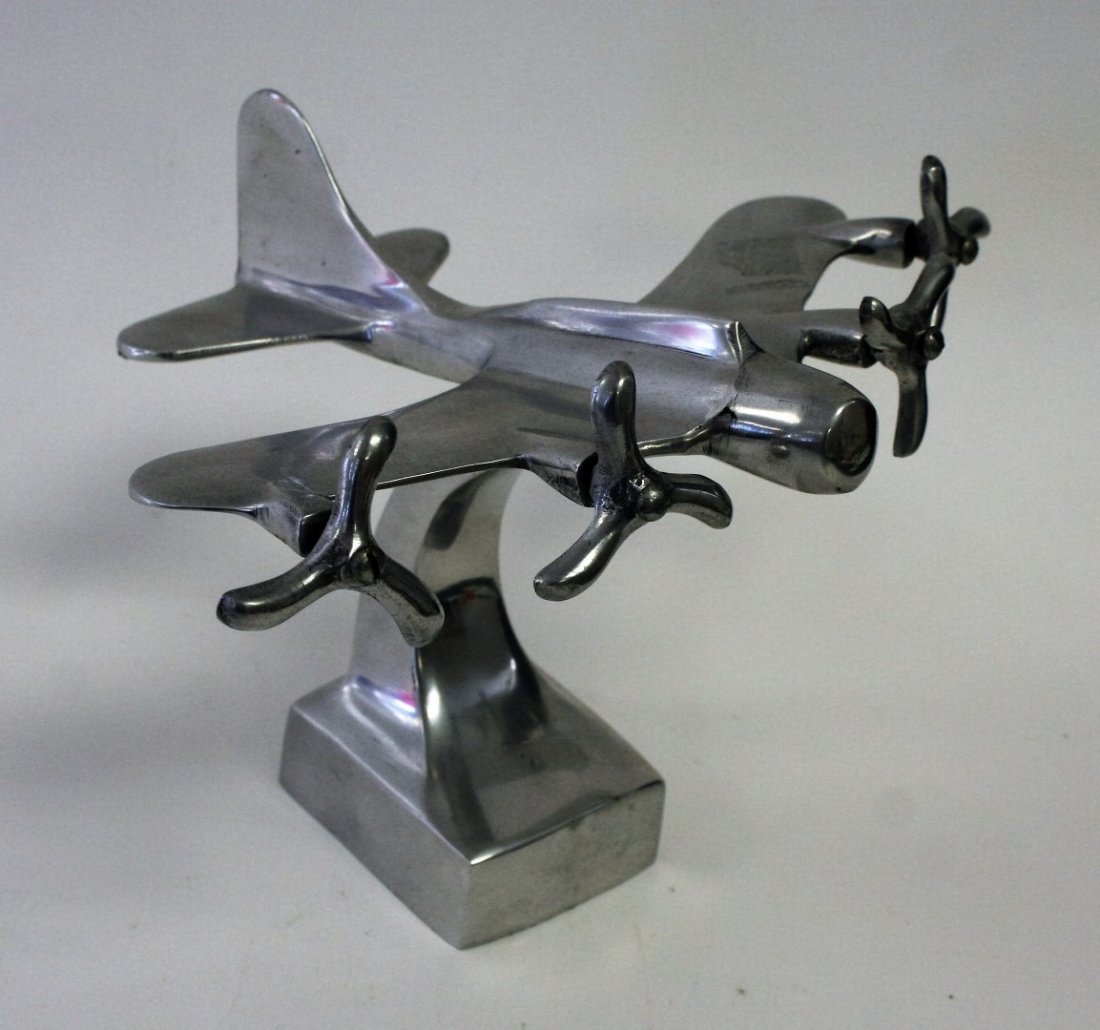 Cast Aluminum Airplane Desk Model (1 of 6)