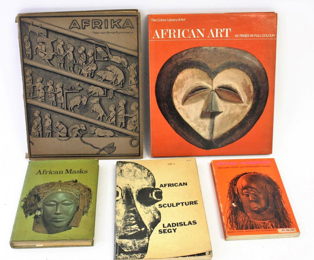 Five(5) African Art Reference Books (1 of 4)