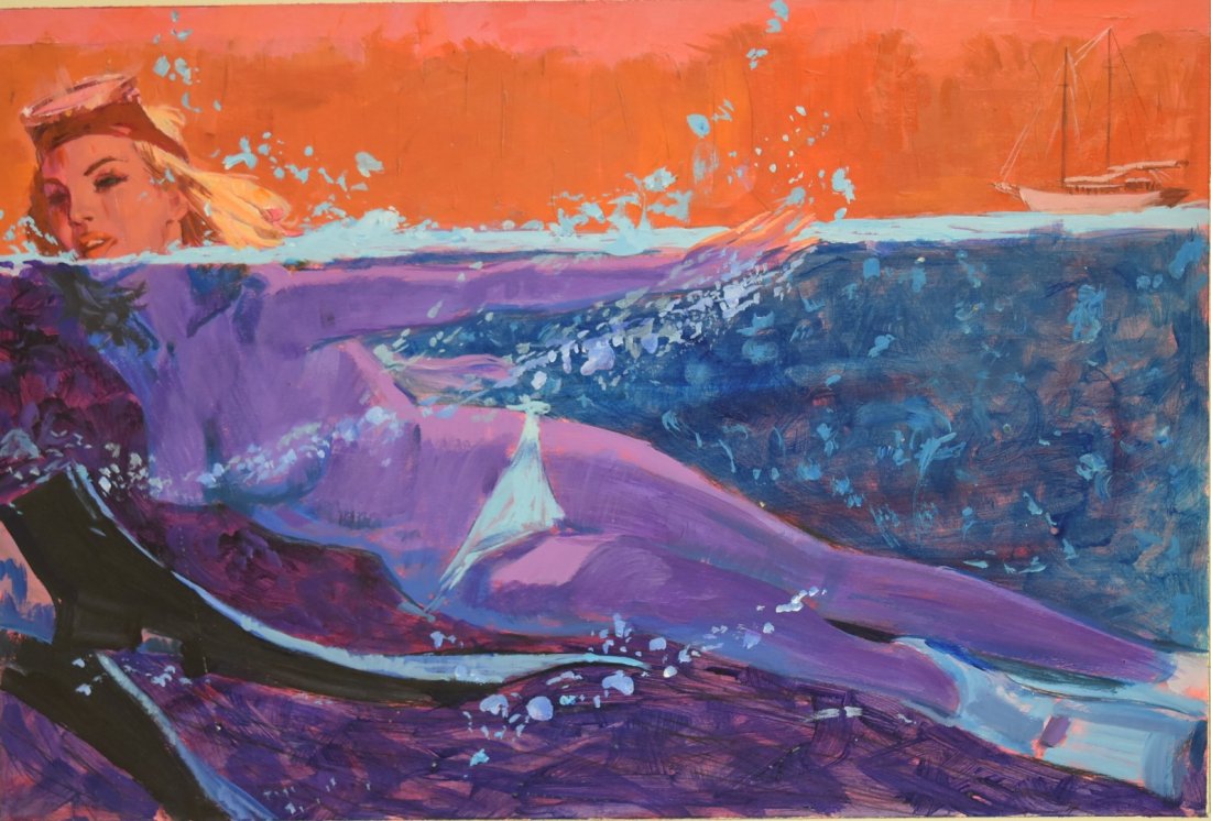 Shannon Stirnweis; 20thC. American Oil Illustration (1 of 4)