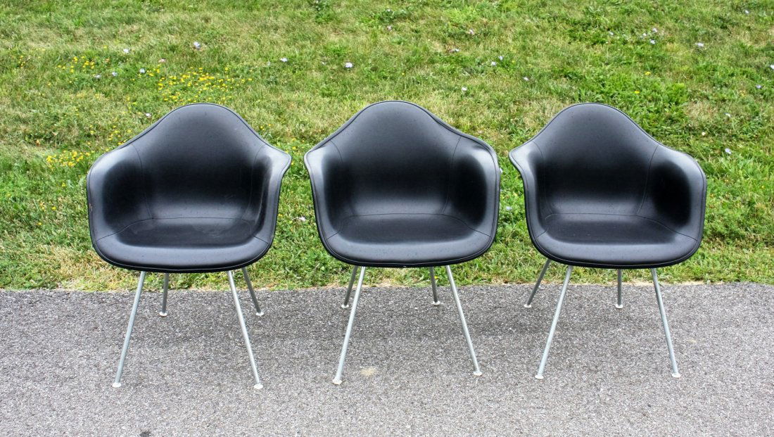 Three(3) Mid Century Herman Miller Office Chairs (1 of 7)