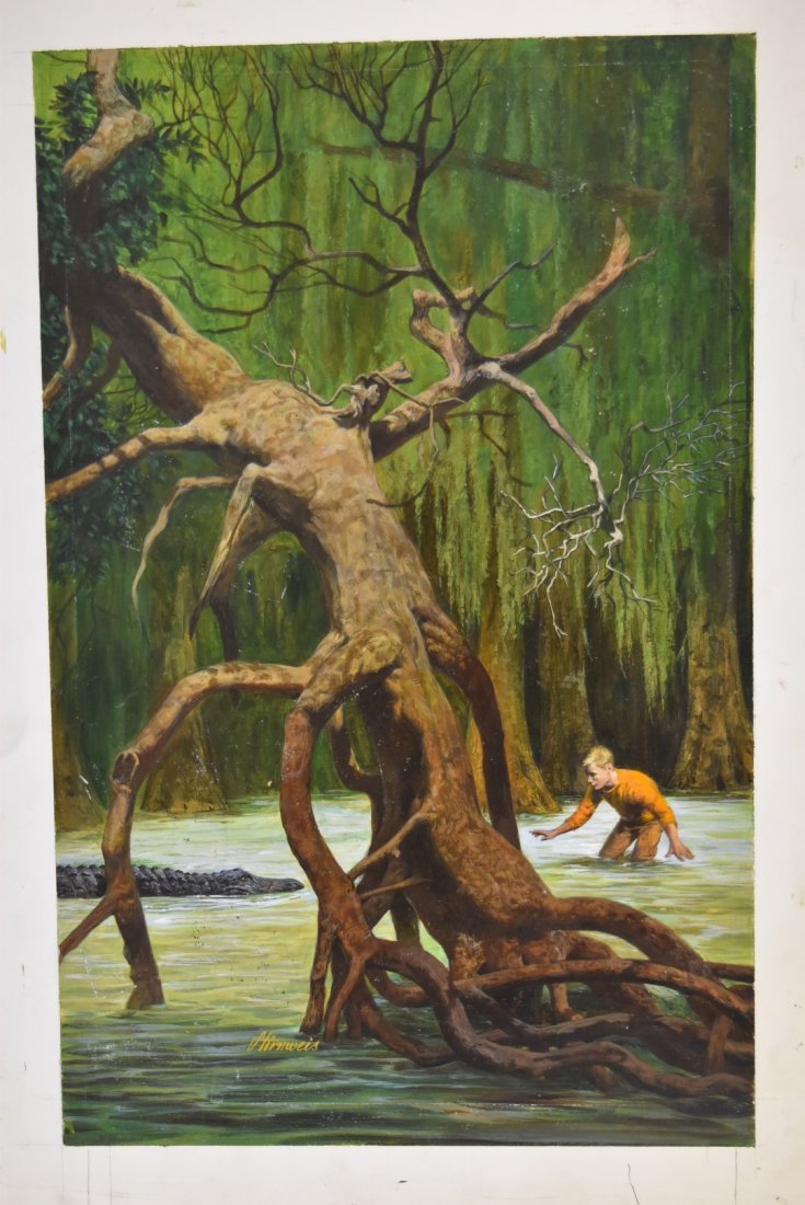 Shannon Stirnweis; 20thC. American Oil Illustration (1 of 6)