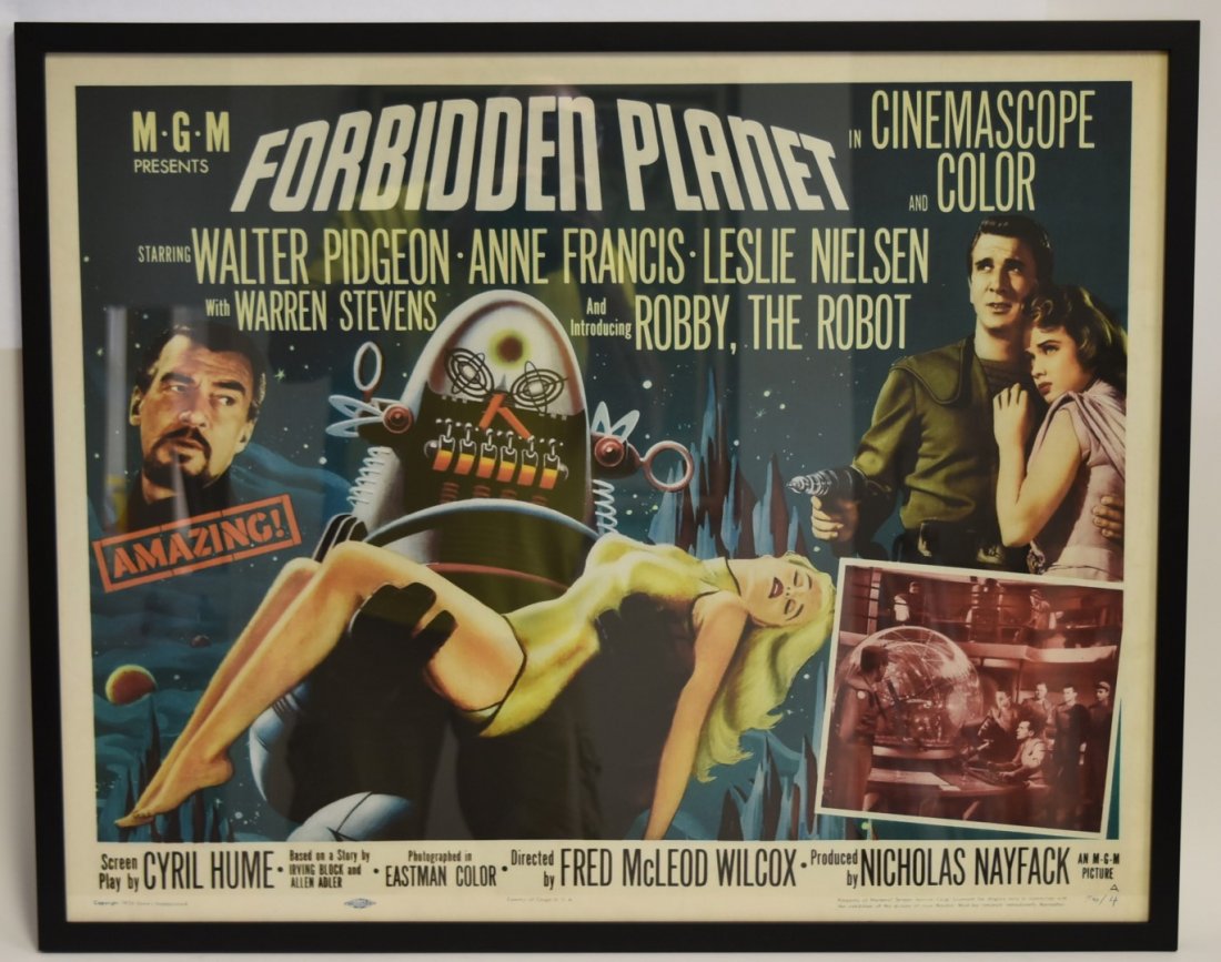 Framed Forbidden Planet Poster (1 of 7)