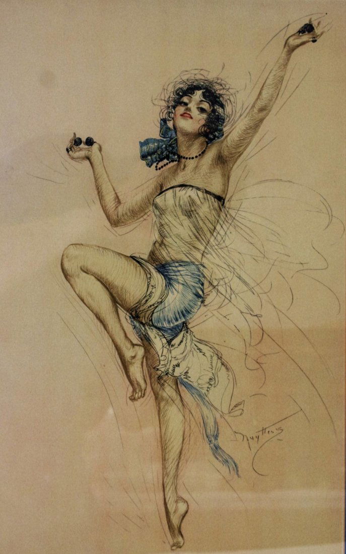 Framed Art Deco Print (1 of 5)