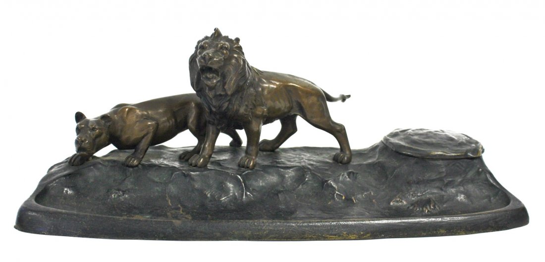 Austrian Animalier Bronze Desk Tray (1 of 7)