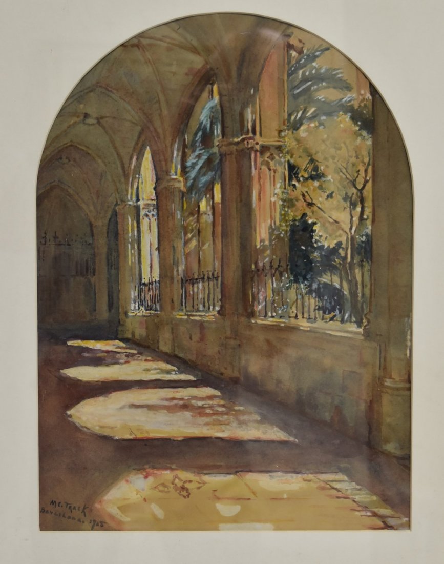 Mary Chumer Trask; 20thC. Watercolor Signed (1 of 4)