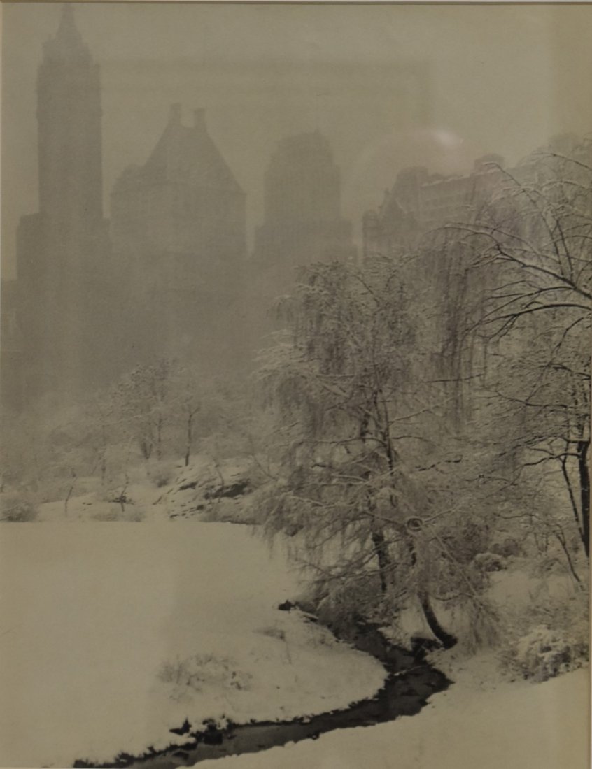 Walter Stern; 20thC. Photograph - Central Park in (1 of 4)