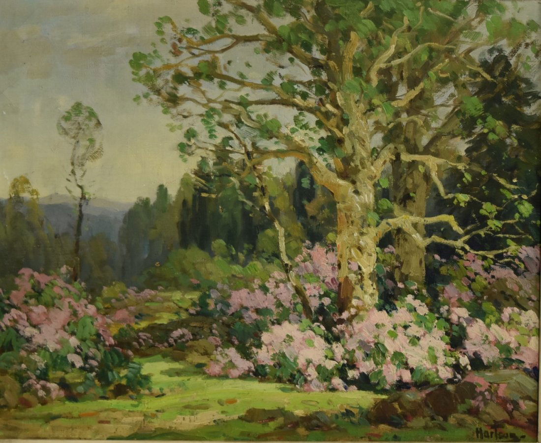 Walter C. Hartson; American Oil Painting Signed (1 of 5)