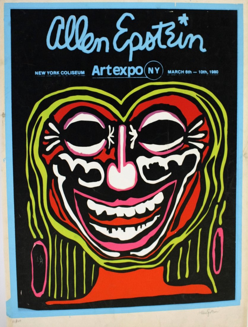 Allen Epstein Art Expo NY Offset Lithograph (1 of 7)