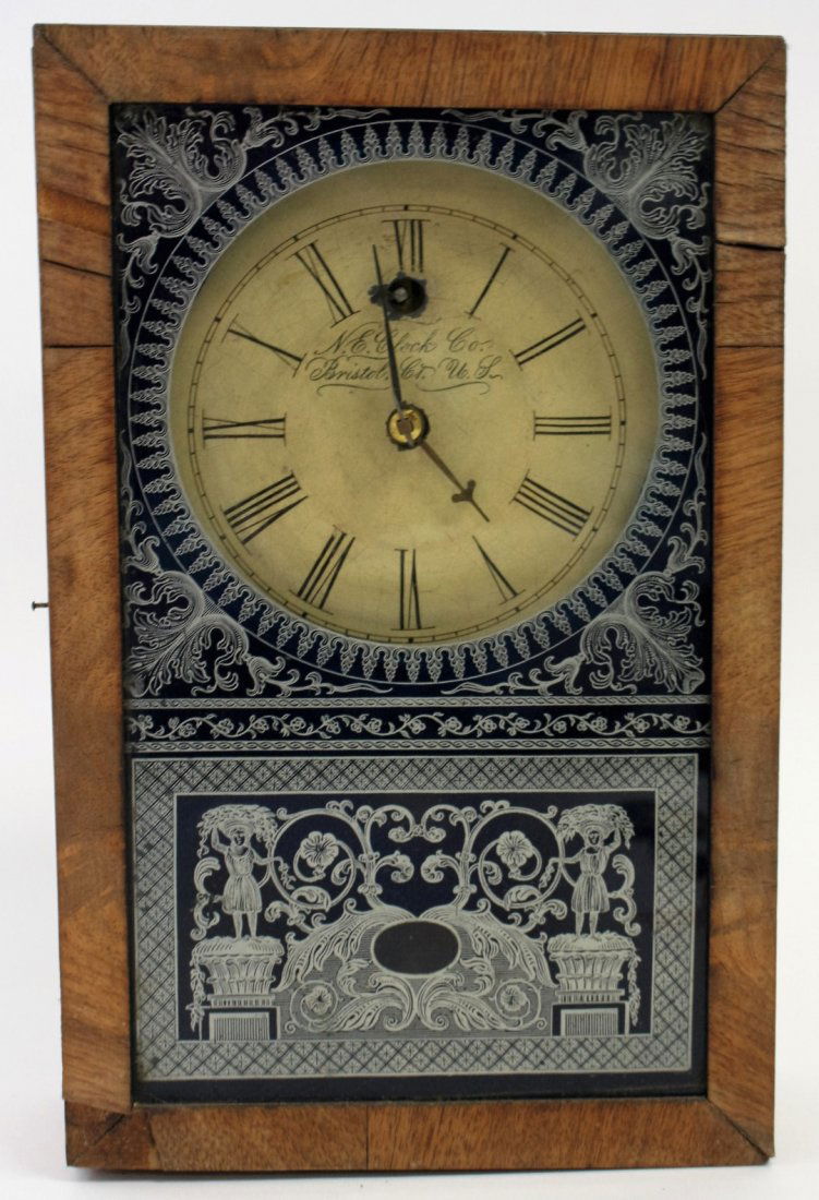 New England Clock Co. Mantle Clock (1 of 9)