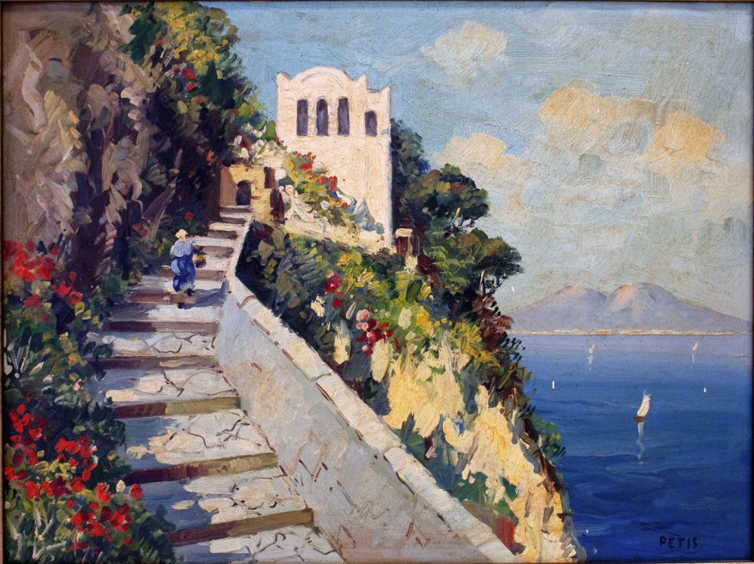 Petis; 20thC. Oil Painting Signed (1 of 7)