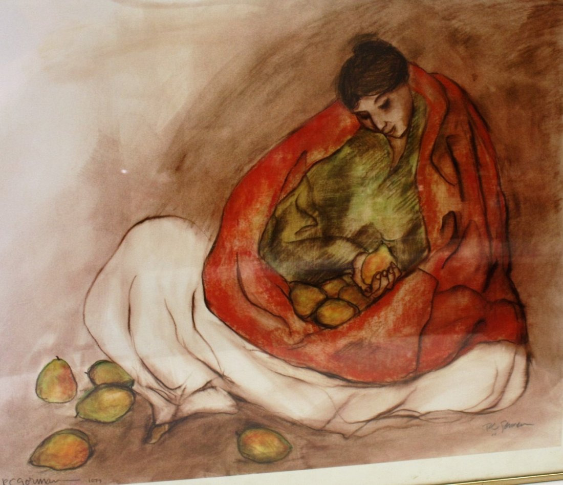 R.C. Gorman; Framed Print Signed (1 of 7)