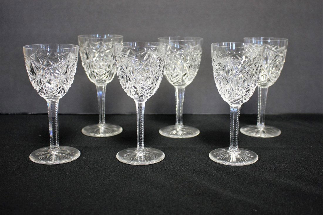 Six(6) Pieces of Baccarat Crystal Stemware (1 of 5)
