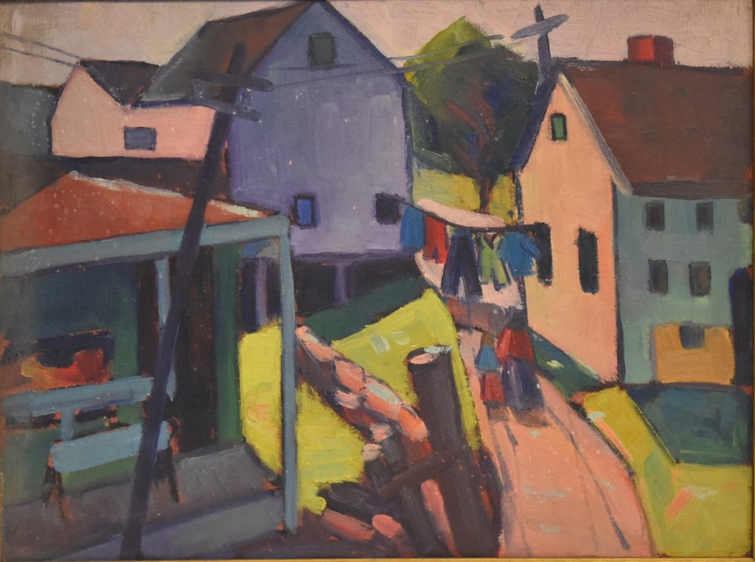 Harriete M. Landon; 20thC. Oil Painting Signed (1 of 4)