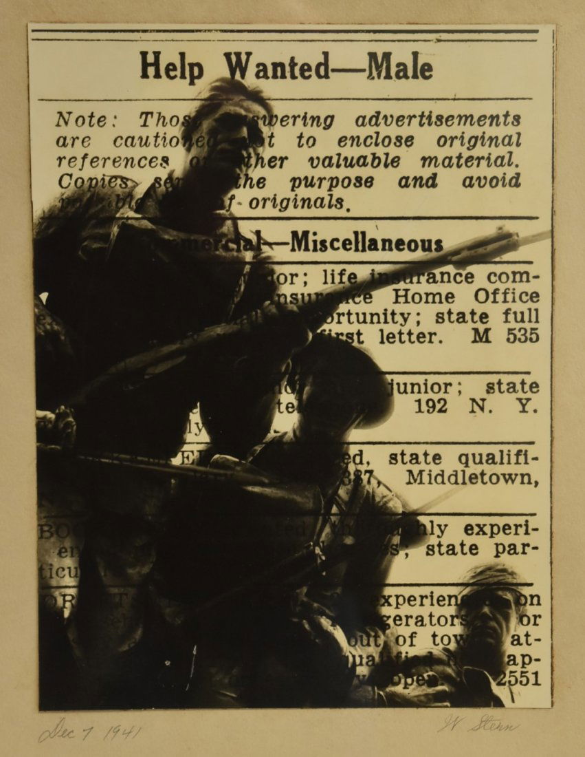 Walter Stern; 20thC. Photograph - Dec. 7 1941 (1 of 6)