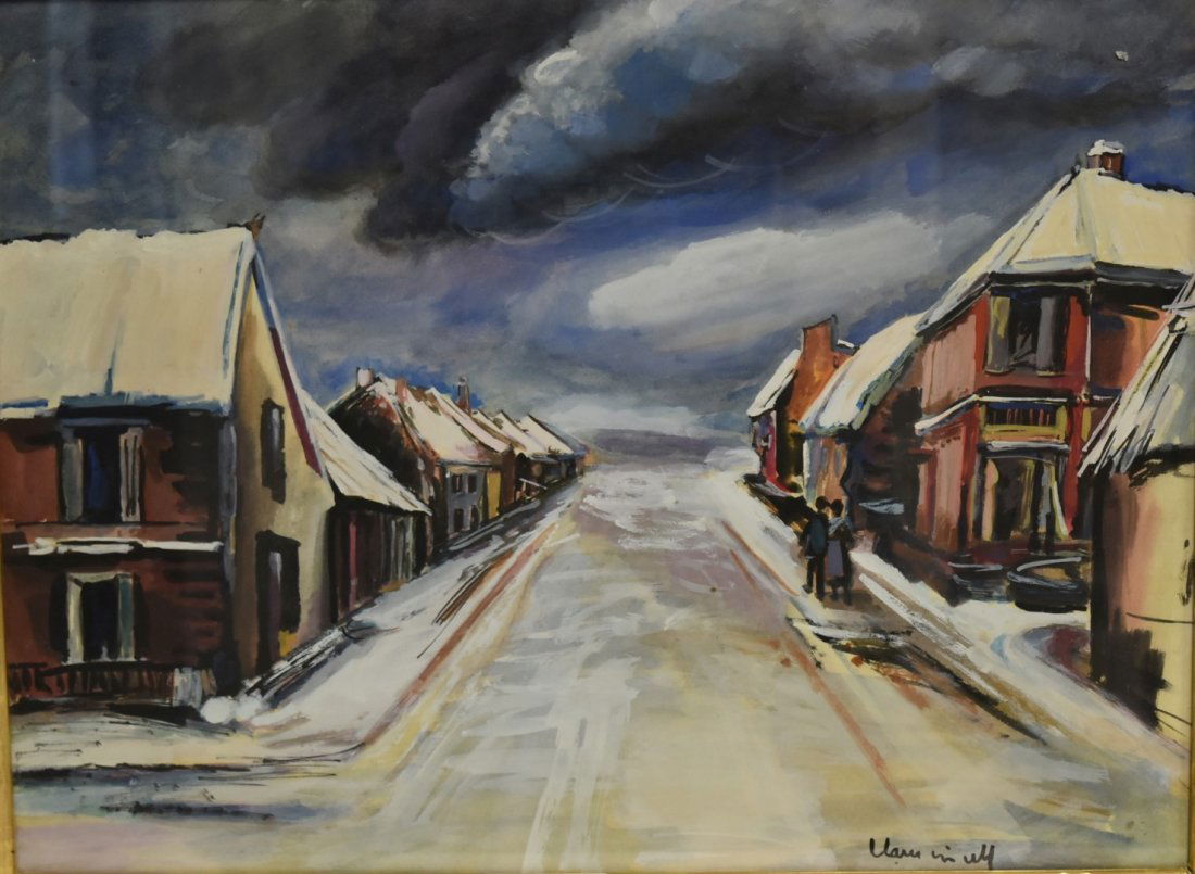 Maurice de Vlamink(attributed to); 20thC. French (1 of 4)