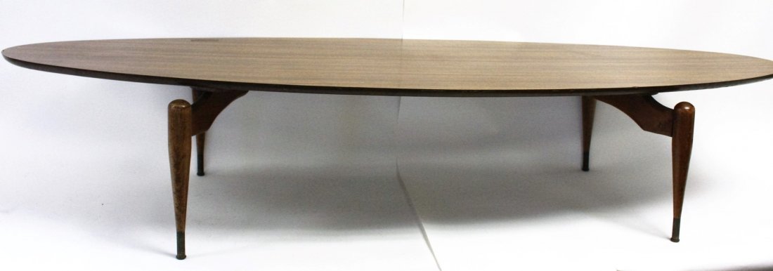 Mid Century Stylecraft Surfboard Coffee Table (1 of 10)
