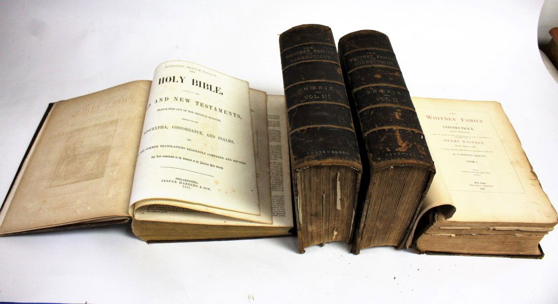 Three(3) Books: Whitney Family of Connecticut (1 of 9)