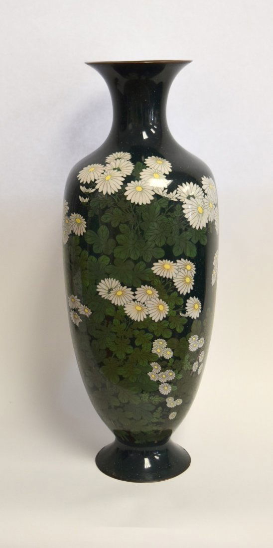 19thC. Japanese Cloisonne Vase (1 of 8)