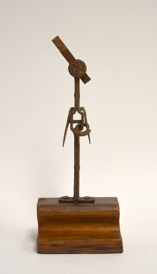 Pablo Picasso(after); 20thC. Modernist Wood and Iron (1 of 8)