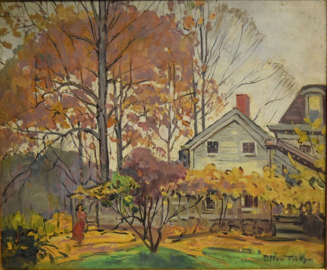 Allen Tucker; 20thC. American Oil Painting Signed (1 of 6)