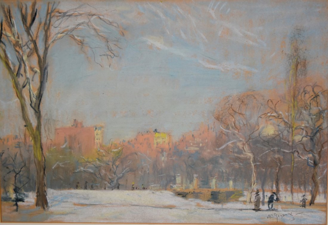 Arthur C. Goodwin; American Pastel Signed (1 of 5)