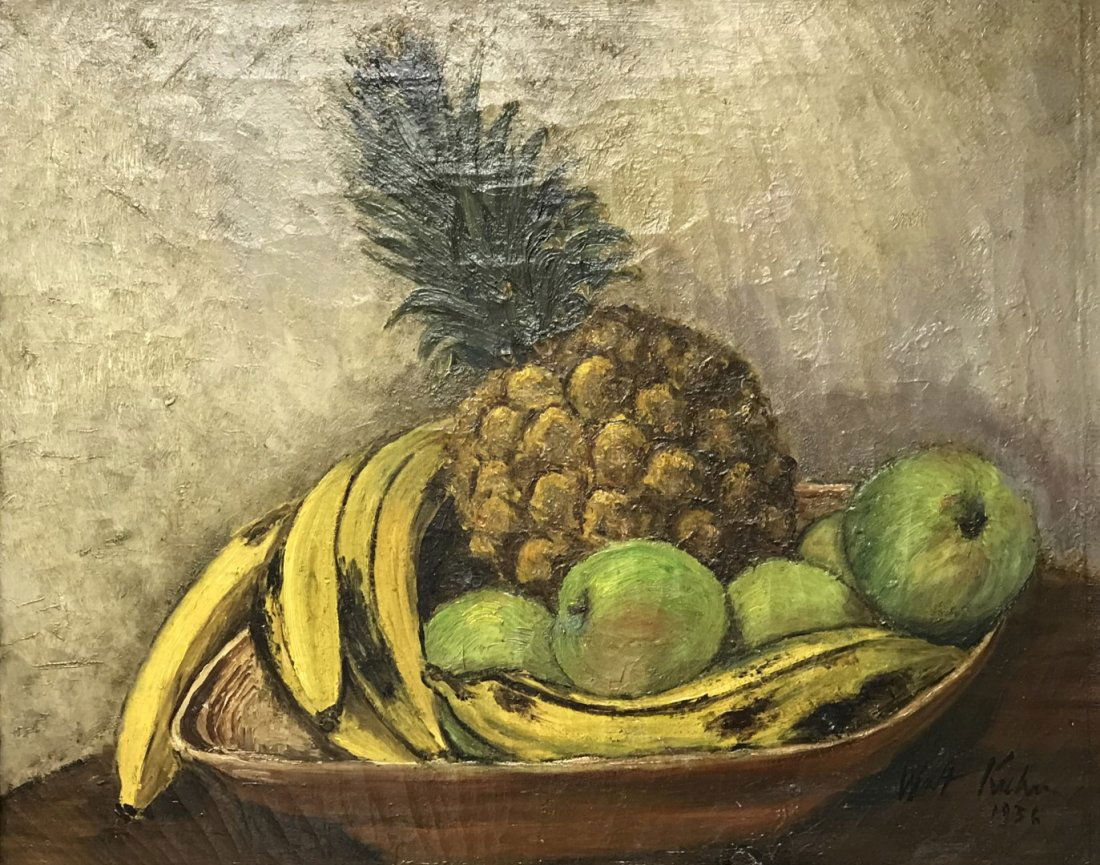 Walt Kuhn; 20thC. American Oil Still Life Signed (1 of 5)