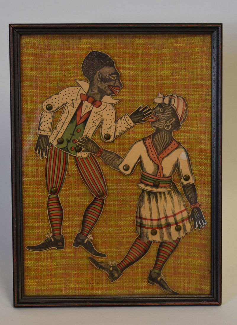 Two(2) Vintage Black Americana Dancing Figures (1 of 5)