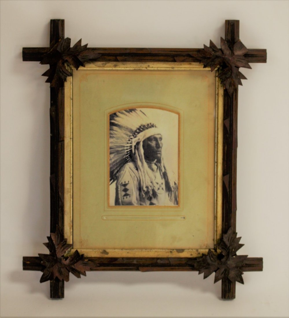 Framed American Indian Photo (1 of 4)
