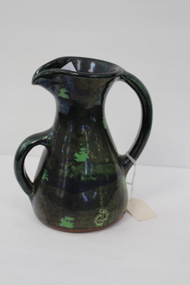 Redware Pottery Pitcher (1 of 5)