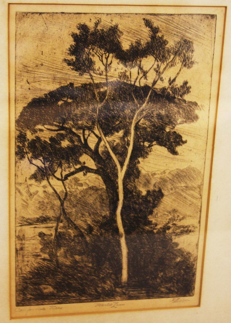 Marco Zim; Original Etching Signed (1 of 8)