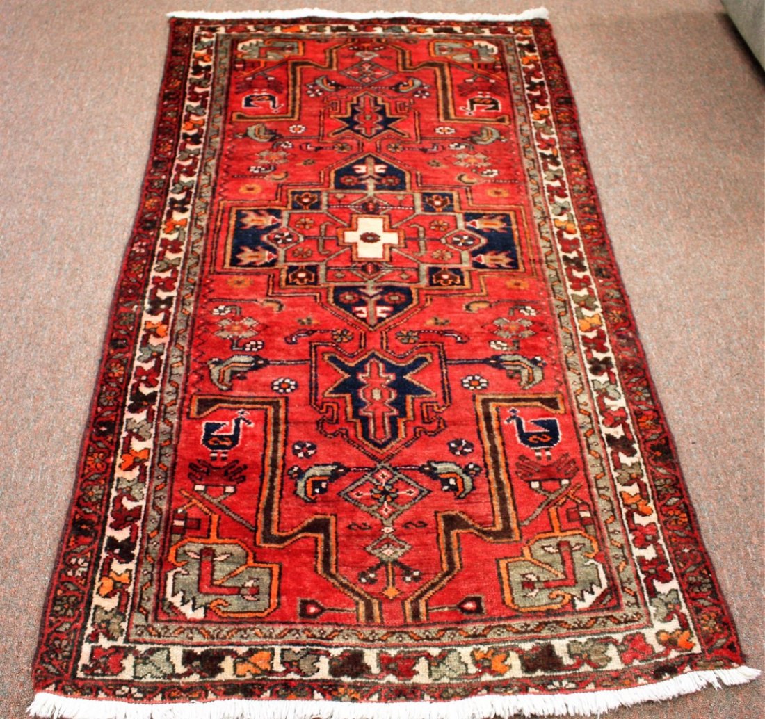 Handmade Heriz Wool Carpet (1 of 6)