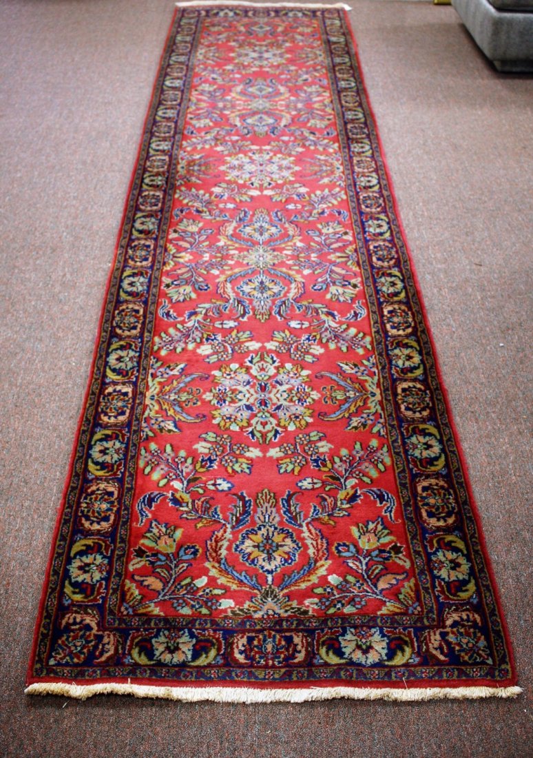 Handmade Sarouk Wool Carpet (1 of 5)