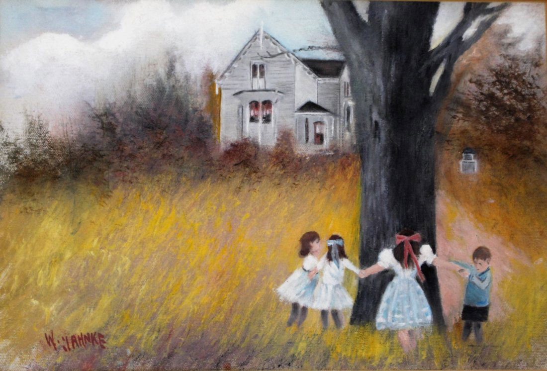 W. Yaanke; 20thC. Pastel Signed (1 of 5)