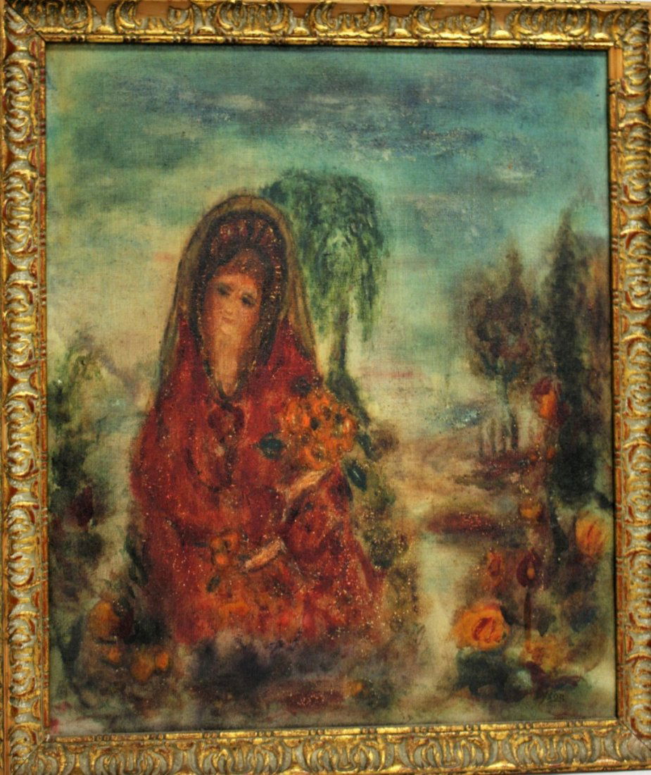20thC. Spanish Oil Painting Signed (1 of 6)