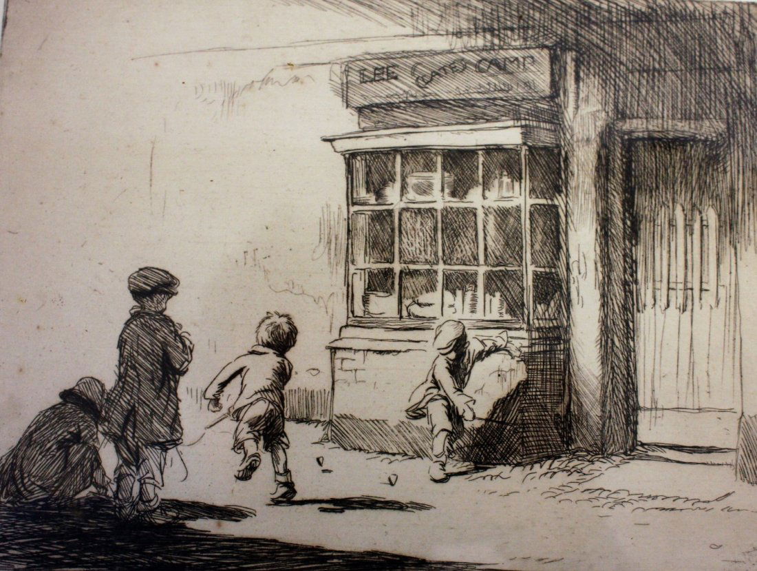 Eileen A. Soper; 20thC. Etching Signed (1 of 4)