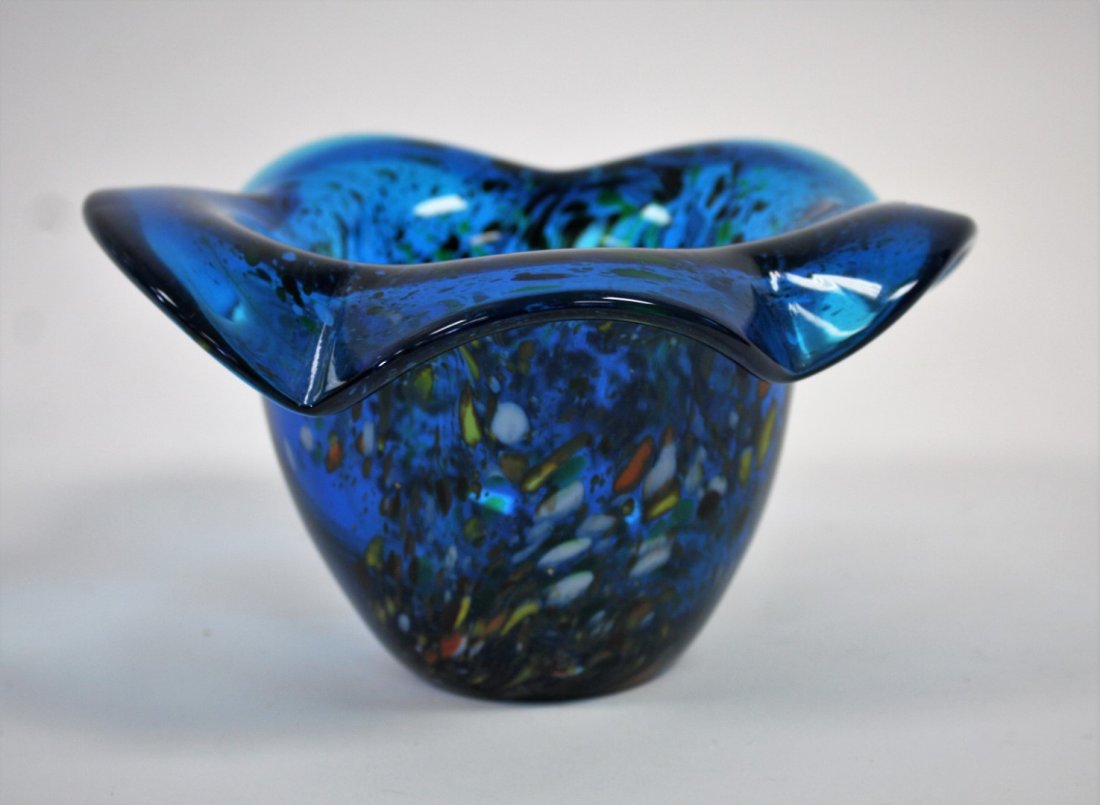 20thC. Studio Art Glass Bowl (1 of 4)