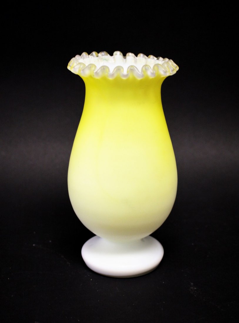 Mt. Washington Cased Glass Vase (1 of 4)