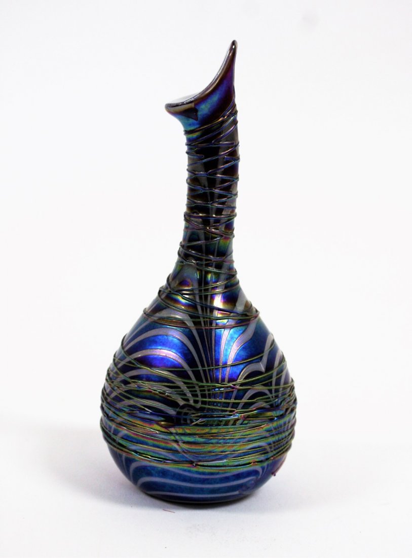 20thC. Studio Art Glass Vase (1 of 6)