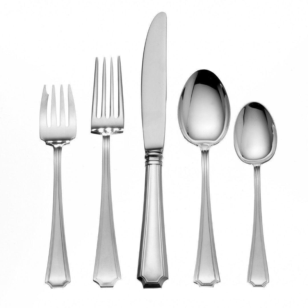 Gorham Sterling Silver Flatware Set(sevice for 12) (1 of 5)